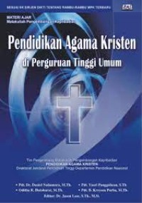 Image of Pendidikan Agama Kristen di Perguruan Tinggi Umum